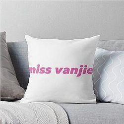 Miss Vanjie Throw Pillow