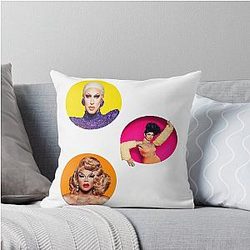 Yvie Oddly Brooke Lynn Hytes Miss Vanjie Throw Pillow