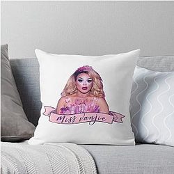 RuPaul's Drag Race Miss Vanjie Throw Pillow