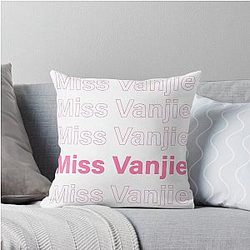 Miss Vanjie - RuPaul's Drag Race Throw Pillow
