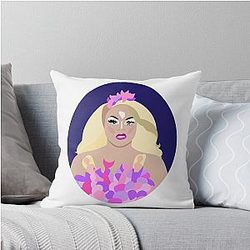 Miss Vanjie - RuPaul's Drag Race Throw Pillow