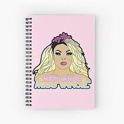 Miss Vanjie Spiral Notebook