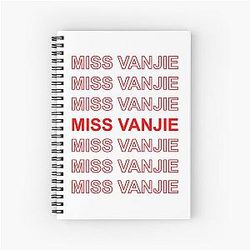 MISS VANCJIE RuPaul's Drag Race Spiral Noteboook