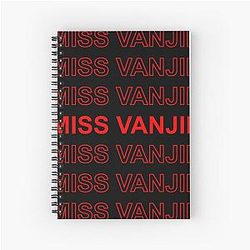 Miss Vanjie RuPaul's Drag Race Spiral Notebook