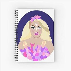 Miss Vanjie - RuPaul's Drag Race Spiral Notebook