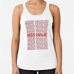 Miss Vanjie Racerback Tank Top T Shirt