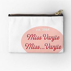 MISS Vanjie Sticker Zipper Pouch
