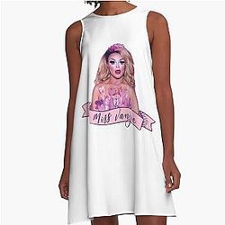 RuPaul's Drag Race - Miss Vanjie A Line Dress