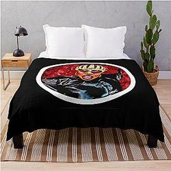 The Rain Miss Elliott Throw Blanket
