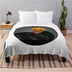 Stop Wasting Time and Missy Elliott Throw Blanket