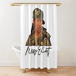 Missy Elliott Shower Curtain