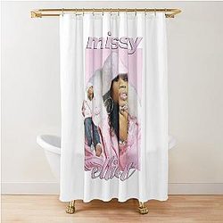 Missy Elliott throwback Shower Curtain