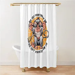 The Secret of Missy Elliott Shower Curtain