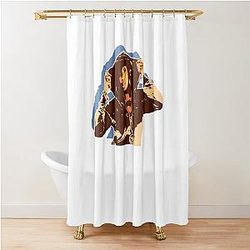 The Missy Elliott Mystery Shower Curtain