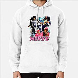 Vintage Missy Elliott Hip Hop Rap Pullover Hoodie