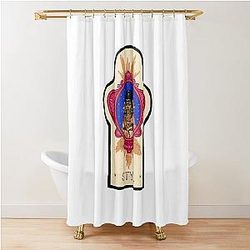 Welcome to a new look of Missy Elliott shower curtain