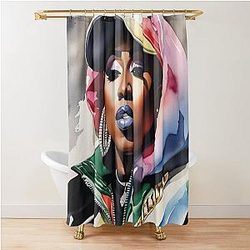 Missy Elliott Shower Curtain