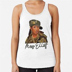 Missy Elliott Racerback Tank Top