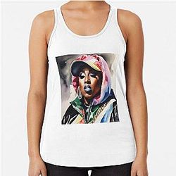 Missy Elliott Racerback Tank Top