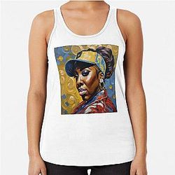 Missy Elliott Racerback Tank Top