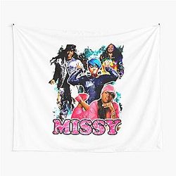 Vintage Missy Elliott Hip Hop Rap Tapestry