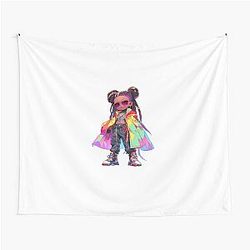 Missy Elliott cartoon Tapestry