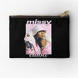 Missy Elliott throwback zipper pouch