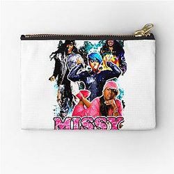 Vintage Missy Elliott Hip Hop Tee Pouch