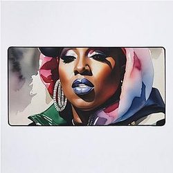 Missy Elliott Desk Mat