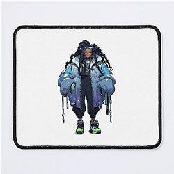 Missy Elliott cartoon Mousepad