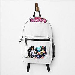 Vintage Inspired Missy Elliott Hip Hop Rap Backpack Clean