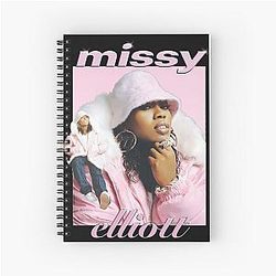 Missy Elliott Spiral Notebook