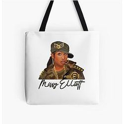 Missy Elliott All Over Print Tote Bag