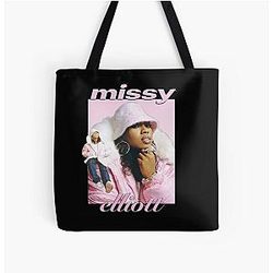 Missy Elliott All Over Print Tote Bag
