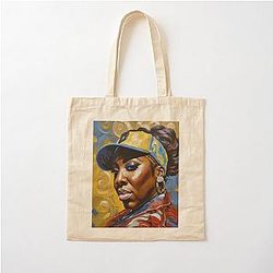 Missy Elliott Cotton Tote Bag
