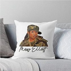 Missy Elliott Throw Pillow