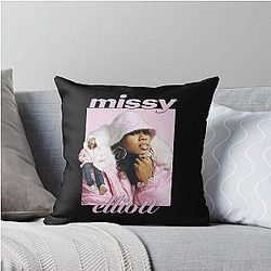 Missy Elliott Throwback Pillow
