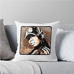 Missy Elliott - Melissa Elliott Throw Pillow
