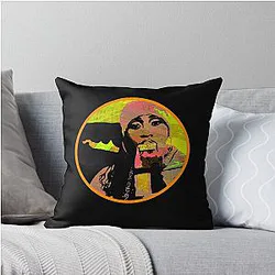 Secrets You Didn't Know About Missy Elliott Throw Pillow