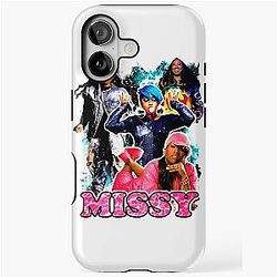 Vintage Inspired Missy Elliott Hip Hop Rap Tee iPhone Case