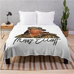 Missy Elliott Throw Blanket