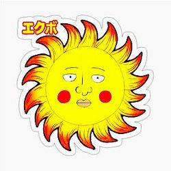 Mob Psycho Ekubo Friendship Dimple Sticker