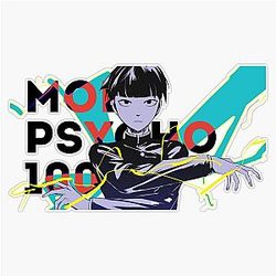 Mob Psycho 100 Sticker Vinyl Decal Car Laptop Wall Window Bumper Sticker 5"