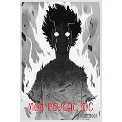 Mob Psycho 100 notebook 
6x9 120 Pages Lined College Ruled Paper Journal Diary With Matte Finish Cover