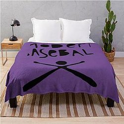 Modern Baseball Throw Blanket
