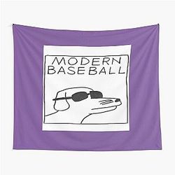 Modern Baseball Dog Tapestry