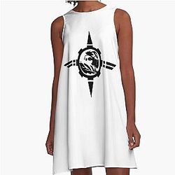 Of Modern Baseball A Line Dress