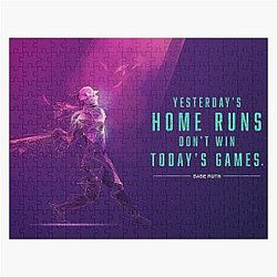 Modern baseball inspirational puzzles