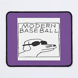 Modern Baseball Mouse Pad
