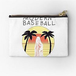 Modern Baseball Zipper Pouch